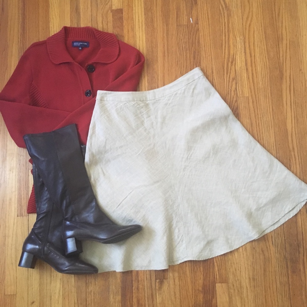 Banana Republic linen skirt. Size 6.